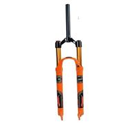 TANGSIYANG Fourche VTT 26 27,5 29 Pouces Fourche en Alliage de magnésium à air for vélo Tout-Terrain Tube Droit Conique Accessoires d'amortisseur(27.5in 120mm SM O)