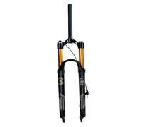TANGSIYANG Fourche VTT 26 27,5 29 Pouces Fourche en Alliage de magnésium à air for vélo Tout-Terrain Tube Droit Conique Accessoires d'amortisseur(26in 120mm SR B)