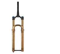 TANGSIYANG Fourche VTT Fourche à air VTT 27,5/29 Pouces Fourche Suspension 160 mm débattement 36 Tube 15 x 110 Amortissement de vélo Montagne réglable(29-Gold)