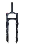 TANGSIYANG Fourche VTT Fourche À Suspension for Vélo De Neige 20/26 Pouces en Alliage D'aluminium Dégagement Rapide 26x4 20x4(26 Straight Manual)