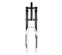 TANGSIYANG Fourche VTT Fourche D'épaule De Vélo Montagne 26 27,5 29 Pouces Pneumatique en Alliage Magnésium 9X100MM(27.5in no Rebound W)