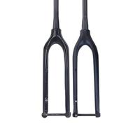 TANGSIYANG Fourche VTT Fourche Rigide en Carbone for VTT 29 27,5 26 axe traversant 15 x 100 mm Fibre de Conique for vélo Montagne(29 Tapered Matte)