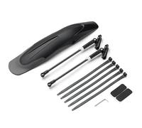 TANGSIYANG Garde Boue VéLo VTT Garde-Boue de vélo Montagne à dégagement Rapide for Roue Pneu Avant et arrière 26 29 Pouces(1PC Front)