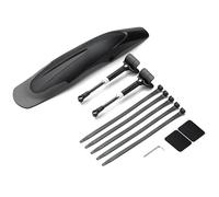TANGSIYANG Garde Boue VéLo VTT Garde-Boue de vélo Montagne élargi à dégagement Rapide 26-29 Pouces Installation Fender Accessoires(28210008001)