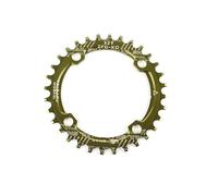 TANGSIYANG Plateau De PéDalier 104BCD Rond Montage Direct Simple Couronne Plateau VTT VTT 32T 34T 36T 38T 40T 42T pédalier pièces de Plaque de dent(38T,Green Round)
