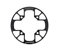 TANGSIYANG Plateau De PéDalier 104bcd VTT vélo chaîne Roue Protection Couverture vélo Protection Plaque Garde vélo pédalier Pleine Protection Plaque(40-42T Black)