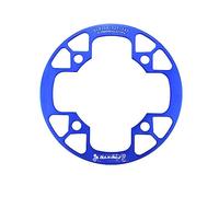 TANGSIYANG Plateau De PéDalier 104bcd VTT vélo chaîne Roue Protection Couverture vélo Protection Plaque Garde vélo pédalier Pleine Protection Plaque(32-34T Blue)