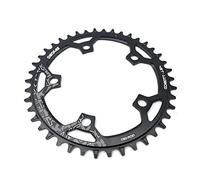 TANGSIYANG Plateau De PéDalier 110/5 BCD 110BCD Vélo de Route étroite Large Plateau 3 6T-58T Vélos de vélo(36T Black)