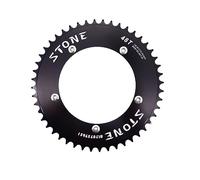 TANGSIYANG Plateau De PéDalier 130 BCD Plateau Pignon Fixe Piste Vélo Fixie Rond 42T 46T 48T 50T 52t 54 58t 60t Dent Pédalier 130bcd(51T)