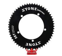 TANGSIYANG Plateau De PéDalier 144 BCD Plateau Fixe Piste Fixie Vélo Rond Simple 42T 46T 48T 50T 52t 54 58t 60t Montagne VTT Pédalier 144bcd(47T)