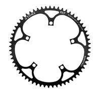 TANGSIYANG Plateau De PéDalier 144 BCD Plateau Piste Vélo Fixie Pignon Fixe Étroit N Large 44 46 48 50 52 54 55 56 58T 60T ChainWheel Rond 144bcd(46T)