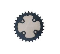 TANGSIYANG Plateau De PéDalier 48T 46T 38T 36T 28T 26T 24T BCD 104-64 VTT Plateau en Alliage d'aluminium Roue à chaîne pièces de vélo VTT(64 BCD 28T)