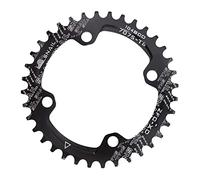 TANGSIYANG Plateau De PéDalier Plateau 104BCD Rond 30 t 32 t 34 t 36 t 38 t 40 t 42 t 44 t 46 t 48 t 50 t 52 t dent Unique dent Plaque VTT VTT 104 BCD(48,Black)