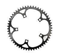 TANGSIYANG Plateau De PéDalier Plateau 130 BCD Rond 42t 44T 46 48 50 52 55 58T 60T Roue de chaîne de vélo de Route 130bcd(38T,Petal Black)