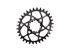 TANGSIYANG Plateau De PéDalier Plateau Ovale BB30 0mm Offset 30T 32 34 36 40 42T Bike Direct Mount Chainwheel(38t)
