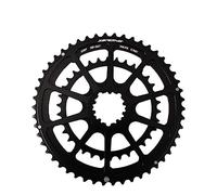 TANGSIYANG Plateau De PéDalier Roue à chaîne de vélo de Route 110BCD 50-34T 52-36T 53-39T for Anneaux de chaîne de vélo Pliant pièces de vélo(52-36T,B)