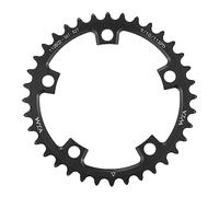 TANGSIYANG Plateau De PéDalier Vélo Double Plateau 110BCD 34T 50T 36T 52T 39T 53T vélo de Route pédalier Disque d'équitation Roue à chaîne en Aluminium Disque de vélo Pliant(Round 36T)