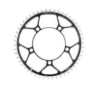 TANGSIYANG Plateau De PéDalier Vélo Double Plateau 110BCD 34T 50T 36T 52T 39T 53T vélo de Route pédalier Disque d'équitation Roue à chaîne en Aluminium Disque de vélo Pliant(Round 50T)