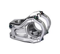 TANGSIYANG Potence VTT Tige de vélo Descente Plus ou Moins 10 degrés Robinet Tout-Terrain 28.6 * 31.8MM Route VTT Tige Courte(Sliver)