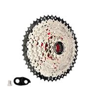 TANGSIYANG Roue Libre Cassette VTT 8 Vitesses V K7 11 46 s Roue Libre Volant Acier pignons de vélo pièces(8S 11-46T Silver)