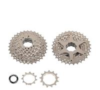 TANGSIYANG Roue Libre Volant d'inertie de vélo VTT Cassette Roue Libre 8 9 10 11 12 Vitesses 11-32T/36T/40T/42T/50T Pignon K7(9 Speed 11-32T)