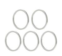 TANGSIYANG Sets D'Entretoises VéLo Anneau de rondelle réglage Casque vélo, 5 pièces, 0.3mm 1mm 2mm, Joint Fourche VTT, entretoise(2mm 5pcs)