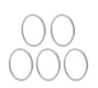 TANGSIYANG Sets D'Entretoises VéLo Anneau de rondelle réglage Casque vélo, 5 pièces, 0.3mm 1mm 2mm, Joint Fourche VTT, entretoise(1mm 5pcs)