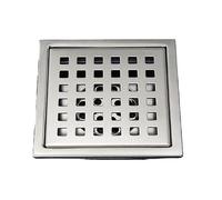 TANGSIYANG Siphon De Sol 150x150MM carrelage insérer carré Sol grilles à déchets Salle de Bain Douche Drain