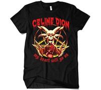 TANGTTAO Dion My Heart Will Go on T-Shirt, Funny Death Metal, Men's Sizes