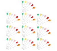Tangxi 60 Pièces de Ballons Colorés pour Maison de Poupée, Mini Ornements de Décoration, Fabrication Exquise pour une Ambiance Romantique, Convient aux Enfants de 3 Ans et Plus, Matière Plastique