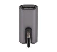 Tangxi Adaptateur Compact Mâle à Femelle en Alliage D'aluminium 10 Gbit/s, Adaptateur D'extension de Haute qualité pour Plusieurs Appareils, Facile à Transporter pour Les Voyageurs