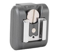 Tangxi Adaptateur de Chaussures Chaud, Compatible avec NEX 3 C3 F3 NEX 5 5N 5R 5C 5T Camera, avec Touche de Métal Circulaire pour Un Signal de Flash Fiable, pour Les Lampes de Poche Ni (Black)