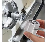 Tangxi Adaptateur de Mandrin de Plaque Frontale en Acier | Filetage 1-1/4-8 à En-8 pour Poupée de Tour à Bois