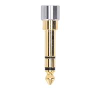 Tangxi Adaptateur de Prise Casque, Convertisseur de Prise Casque Stéréo 6,35 Mm à 3,5 Mm, Convertisseur de qualité Audio sans Perte en Cuivre Pur plaqué Or pour Amplificateur de Guitare