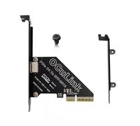 Tangxi Adaptateur PCIe 4.0 X4 à OcuLink, SFF-8611/8612 à PCI Express Extension Carte Adaptateur, Carte Graphique Externe avec Support pour NVME SSD GPU EGPU