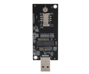 Tangxi Adaptateur Réseau Ethernet Convertisseur NGFF vers USB3.0 avec Emplacement SIM pour Une Communication de Données Transparente, pour Ordinateur Portable/Ordinateur de Bureau, Prise en Charge