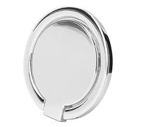 Tangxi Anneau de Support de Téléphone avec Forte Force D'adsorption pour Support Magnétique, Design élégant et Simple, Idéal pour Une Visualisation Mains Libres, Petit et Portable. (Silver)