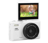 Tangxi Appareil Photo Numérique 4K, Caméra Vidéo à Mise au Point Automatique 64 MP, Caméra de Voyage avec écran Rabattable de 3 Pouces, Caméra Vlog à Mise au Point Automatique avec Zoom