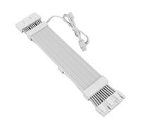 Tangxi Câble d'alimentation D'extension ARGB 30 Cm, Conception Premium pour Ordinateurs de Bureau avec Effets D'éclairage Personnalisables (Câble néon ARGB pour Carte Graphique 3x8 Broches)
