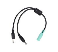 Tangxi Câble d'alimentation pour Pédale de Guitare Parallèle Double 500 MA, Sortie à Courant élevé 1000 MA, Masse Isolée pour Effets Stompbox