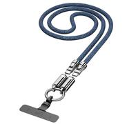 Tangxi Câble de Cordon de Téléphone à Charge Rapide 240 W, Type C à Type C, Verrouillage en Alliage de Zinc, Puce Intelligente, Synchronisation de Données Haute Vitesse de 120 Cm, (Bleu noir)