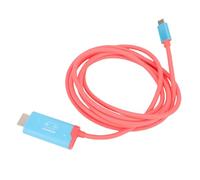 Tangxi Câble de Projection de la Console, 4k à 60 Hz 100W PD PD Charge Rapide 18 Gops Haute Vitesse USB C à HD Câble D'interface Multimédia HD, pour Commutateur 2 Commutateur de Pont