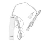 Tangxi Câble D'extension de Répartiteur ARGB 1 à 3, Câble de Répartiteur RVB ARGB Adressable à 3 Broches 5V pour étendre les Lumières LED des Ventilateurs D'ordinateur PC (WHITE)