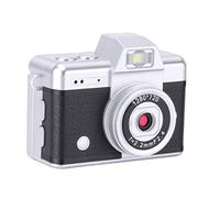 Tangxi Caméra Vlog Numérique CCD, Mini Caméra Rétro à écran Rabattable HD de 1,47 Pouces avec Résolution de 2 MP, pour la Photographie de Voyage des étudiants