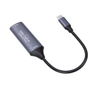 Tangxi Carte de Capture Vidéo, Capture Vidéo 4K 60 Hz USB C 3.0 HD avec Latence Ultra Faible, pour Le Streaming D'enregistrement de Jeux, Commutateur de Conférence, Ordinateur