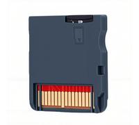 Tangxi Carte Flash à Cartouche Rétro pour 2DS 3DS, Console de Jeu, Carte Mémoire Flash de Jeu Vidéo Personnalisable avec Mémoire Intégrée de 64 Go (Black)