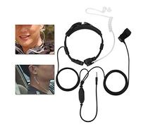 Tangxi Casque Universel, 3.5mm PTT Gorge Mic Écouteur Anti-Radiation Covert Air Tube Acoustique Casque pour Téléphone Mobile pour Samsung