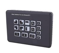 Tangxi Commutateur de Flux en Direct, Mélangeur Vidéo USB C 3.0 avec 2 Entrées HD 1080P, Port 3,5 Mm pour PC, Diffusion en Direct, Jeu, Vidéoconférence en Streaming