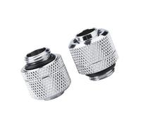 Tangxi Connecteur de Tuyaux en Laiton pour L'eau de Refroidissement sur le PC, Deux Connecteurs Tactiles Durables pour des Tuyaux de 9,5 Mm / 12,7 Mm, une Installation Facile pour les Jeux de Jeux