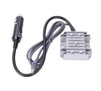 Tangxi Convertisseur élévateur DC Compact Mini Dish Compatibilité Multi-Plateforme pour Convertisseur d'alimentation de Voiture 12 V/24 V à 30 3,5 A avec Allume-Cigare pour Camion RV